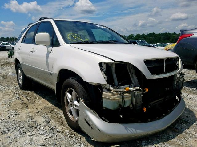 JTJHF10U010200689 - 2001 LEXUS RX 300 WHITE photo 1