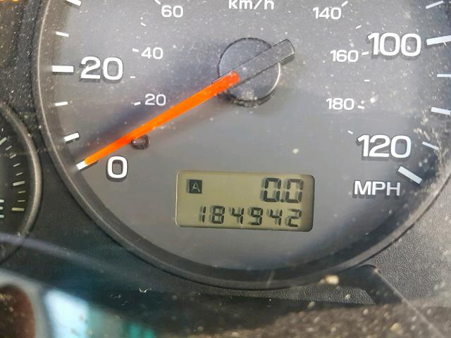 JF1SF65542H717333 - 2002 SUBARU FORESTER S Yaşıl foto 8