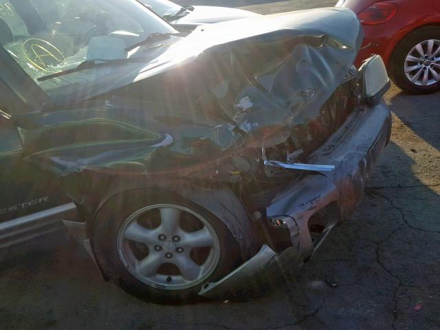 JF1SF65542H717333 - 2002 SUBARU FORESTER S Yaşıl foto 9