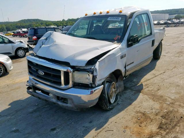 1FTSW31F6YEA86795 - 2000 FORD F350 SRW S WHITE photo 2