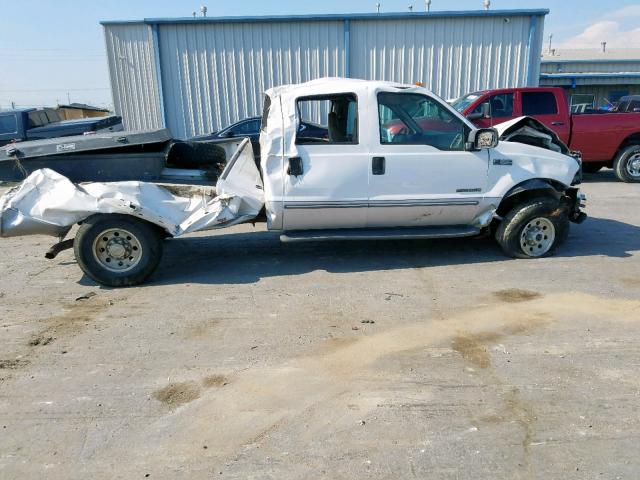 1FTSW31F6YEA86795 - 2000 FORD F350 SRW S WHITE photo 9