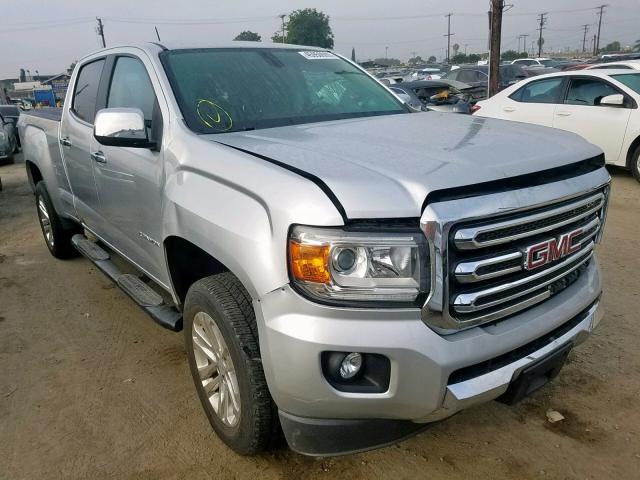 1GTG5CE39F1272943 - 2015 GMC CANYON SLT SILVER photo 1