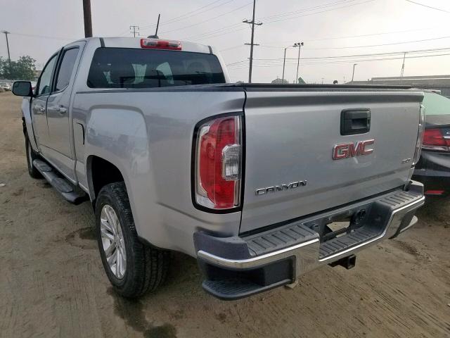 1GTG5CE39F1272943 - 2015 GMC CANYON SLT SILVER photo 3