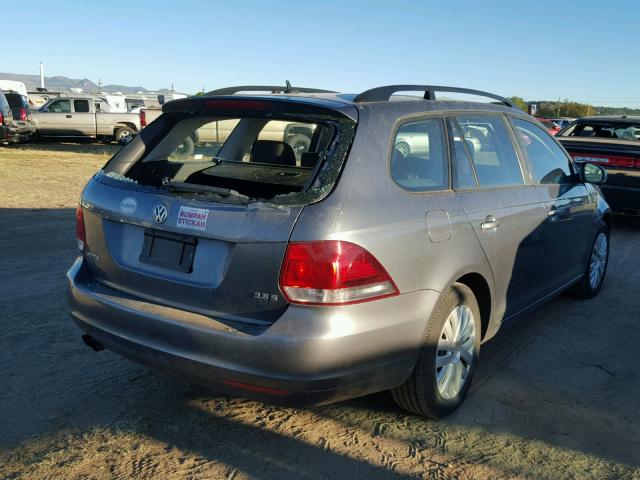 3VWPP7AJ7DM648266 - 2013 VOLKSWAGEN JETTA S 灰色 照片 4