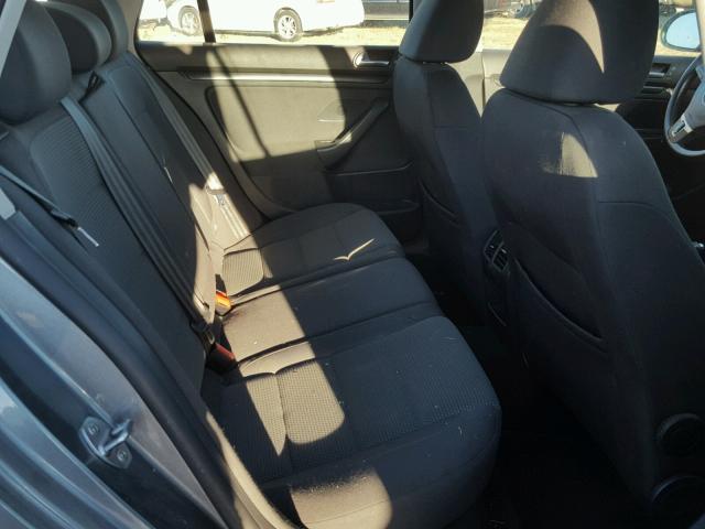 3VWPP7AJ7DM648266 - 2013 VOLKSWAGEN JETTA S 灰色 照片 6