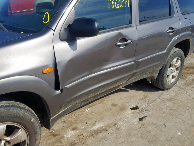 4F2CZ06134KM22325 - 2004 MAZDA TRIBUTE ES 灰色 照片 9