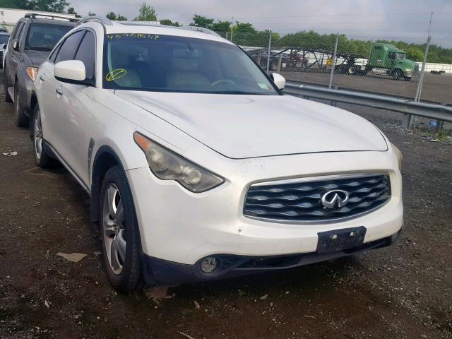 JNRAS18W69M156062 - 2009 INFINITI FX35 WHITE photo 1