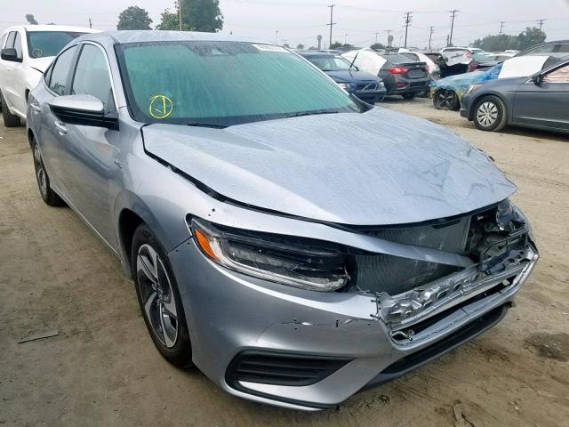 19XZE4F19KE009855 - 2019 HONDA INSIGHT LX SILVER photo 1