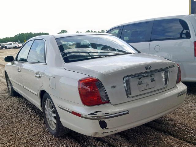 KMHFU45E75A386228 - 2005 HYUNDAI XG 350 WHITE photo 3