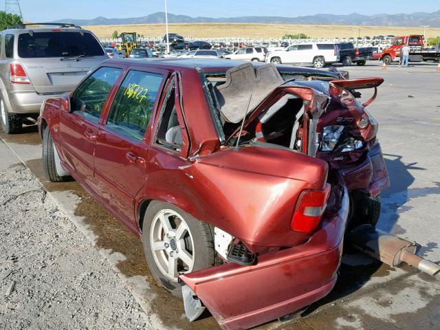 YV1LT56D9Y2628841 - 2000 VOLVO S70 RED photo 3