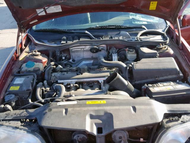 YV1LT56D9Y2628841 - 2000 VOLVO S70 RED photo 7