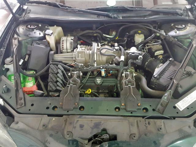 2G2WR524941235332 - 2004 PONTIAC GRAND PRIX GREEN photo 7