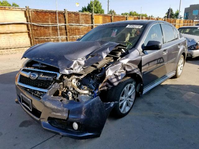 4S3BMDK60D2023469 - 2013 SUBARU LEGACY 3.6 GRAY photo 2