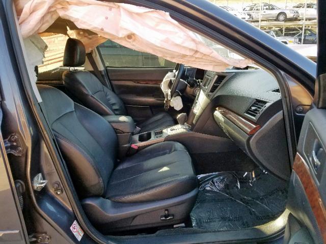 4S3BMDK60D2023469 - 2013 SUBARU LEGACY 3.6 GRAY photo 5