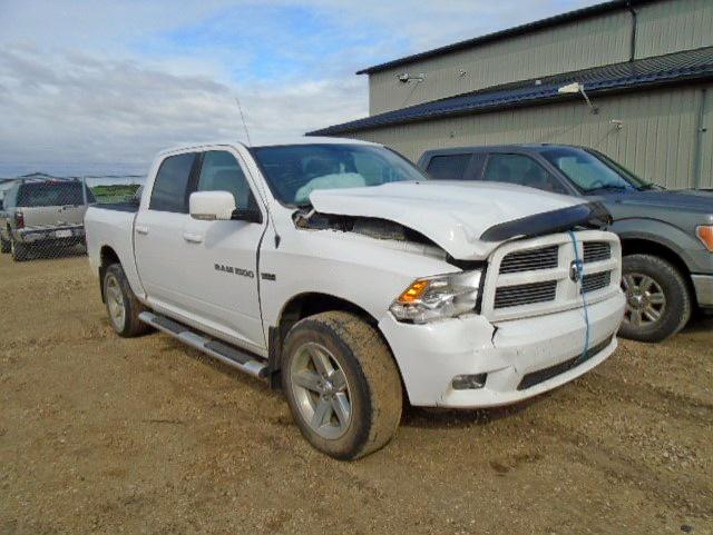 1C6RD7MT6CS106042 - 2012 DODGE RAM 1500 S WHITE photo 1