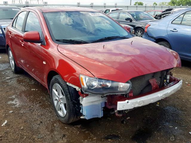 JA3AU26U38U040557 - 2008 MITSUBISHI LANCER ES RED photo 1