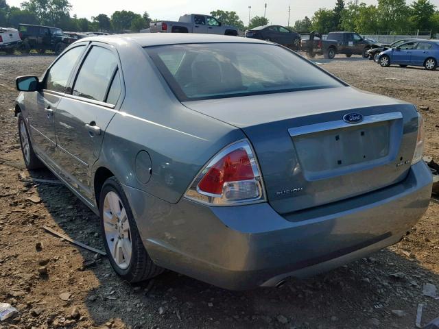 3FAFP08116R131276 - 2006 FORD FUSION SEL GREEN photo 3