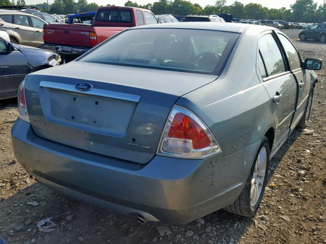 3FAFP08116R131276 - 2006 FORD FUSION SEL GREEN photo 4