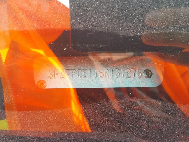 3FAFP08116R131276 - 2006 FORD FUSION SEL GREEN photo 9