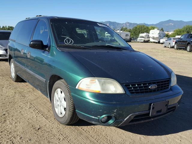 2FMZA51432BA89711 - 2002 FORD WINDSTAR L GREEN photo 1