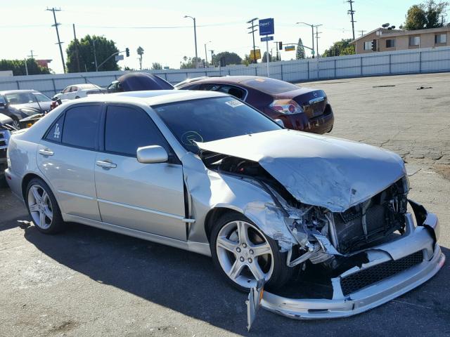 JTHBD192530066294 - 2003 LEXUS IS 300 SILVER photo 1