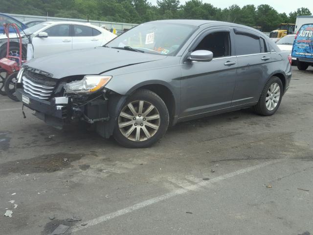 1C3CCBBB0DN553114 - 2013 CHRYSLER 200 TOURIN GRAY photo 2