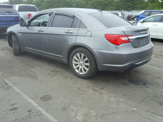 1C3CCBBB0DN553114 - 2013 CHRYSLER 200 TOURIN GRAY photo 3