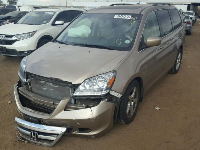 5FNRL38847B046257 - 2007 HONDA ODYSSEY TO GOLD photo 2