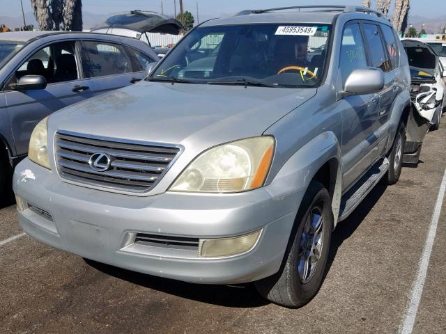 JTJBT20X550083664 - 2005 LEXUS GX 470 GRAY photo 2