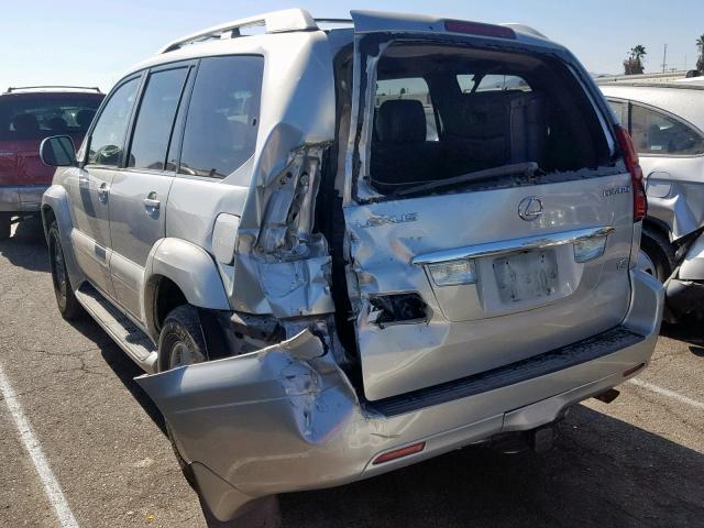 JTJBT20X550083664 - 2005 LEXUS GX 470 GRAY photo 3