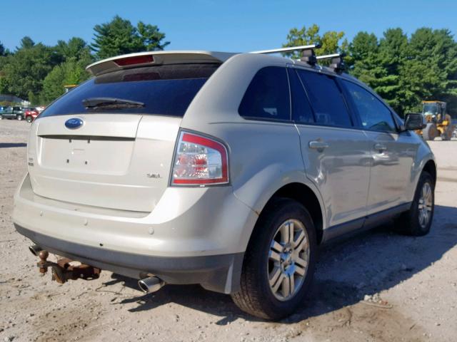 2FMDK48C37BB63795 - 2007 FORD EDGE SEL CREAM photo 4