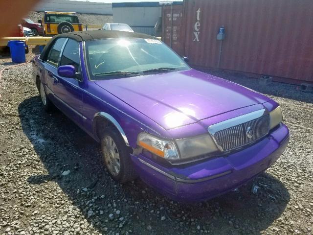 2MEFM75WX3X604129 - 2003 MERCURY GRAND MARQ PURPLE photo 1