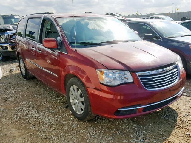 2C4RC1BG2ER409564 - 2014 CHRYSLER TOWN & COU MAROON photo 1