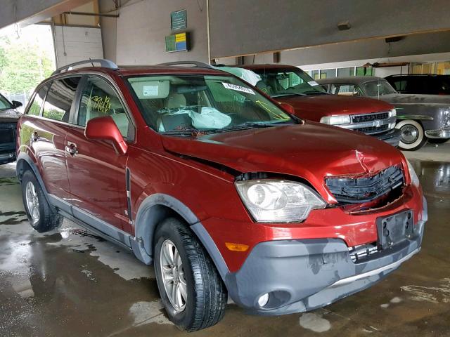 3GSCL33PX8S702351 - 2008 SATURN VUE XE RED photo 1