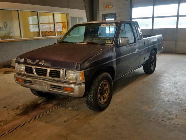 1N6SD16SXPC350821 - 1993 NISSAN TRUCK KING BLUE photo 2