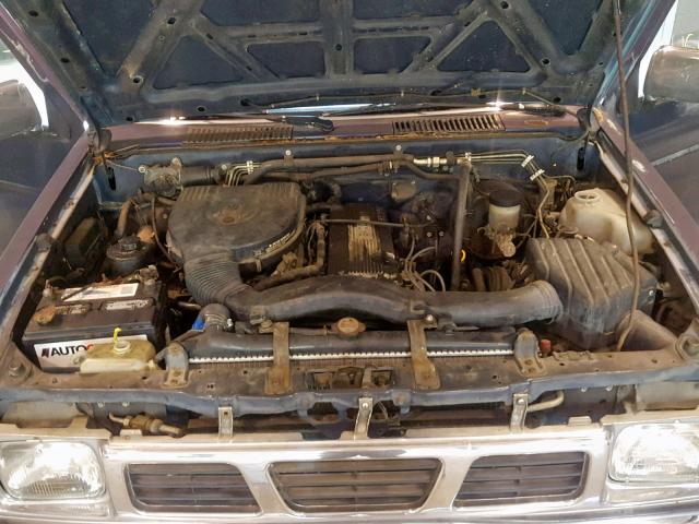 1N6SD16SXPC350821 - 1993 NISSAN TRUCK KING BLUE photo 7