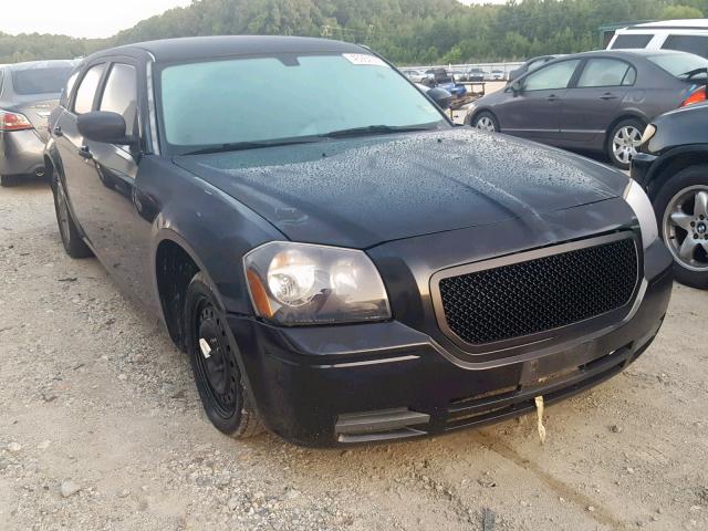 2D8FV47T87H765144 - 2007 DODGE MAGNUM SE BLACK photo 1