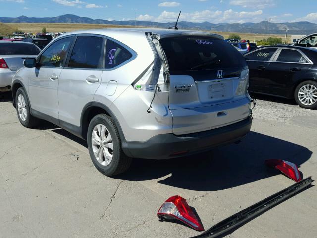 2HKRM3H7XDH521332 - 2013 HONDA CR-V EXL SILVER photo 3