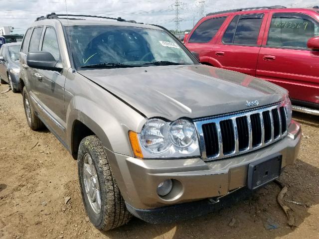 1J4HR58N56C184584 - 2006 JEEP GRAND CHER BROWN photo 1