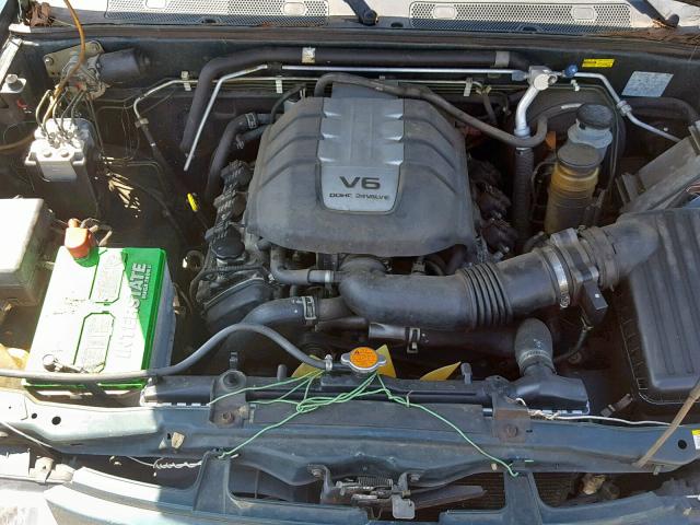 4S6CK58WXY4412687 - 2000 HONDA PASSPORT E GREEN photo 7