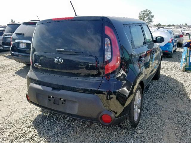 KNDJN2A24G7327763 - 2016 KIA SOUL BLACK photo 4