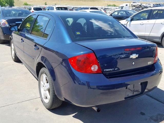 1G1AF5F50A7189138 - 2010 CHEVROLET COBALT 2LT BLUE photo 3