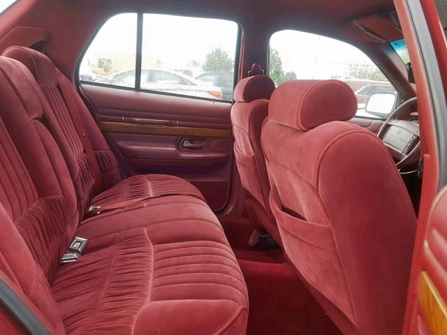 2MELM75W3PX675973 - 1993 MERCURY GRAND MARQ MAROON photo 6