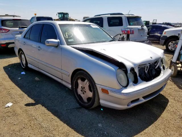 WDBJF74J62B415960 - 2002 MERCEDES-BENZ E 55 AMG SILVER photo 1