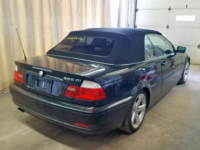 WBABW33414PL30005 - 2004 BMW 325 CI BLACK photo 4