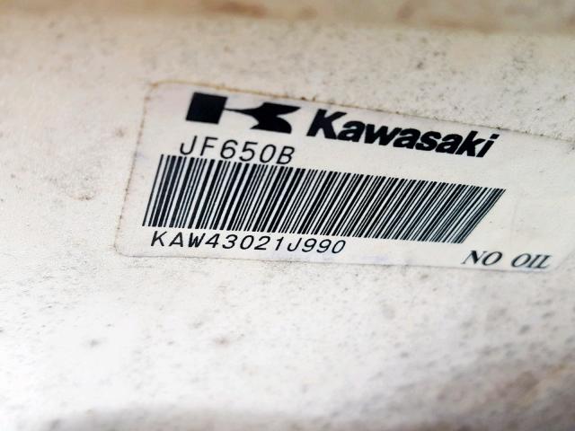 KAW43021J990 - 1990 KAWASAKI JET SKI WHITE photo 10
