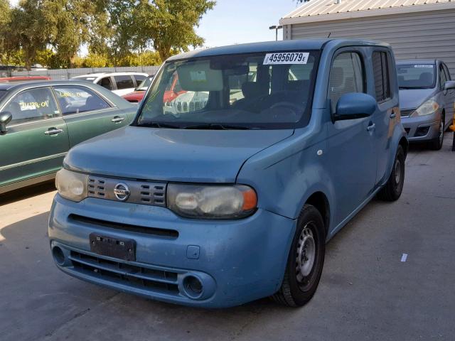 JN8AZ28R59T109675 - 2009 NISSAN CUBE BASE BLUE photo 2