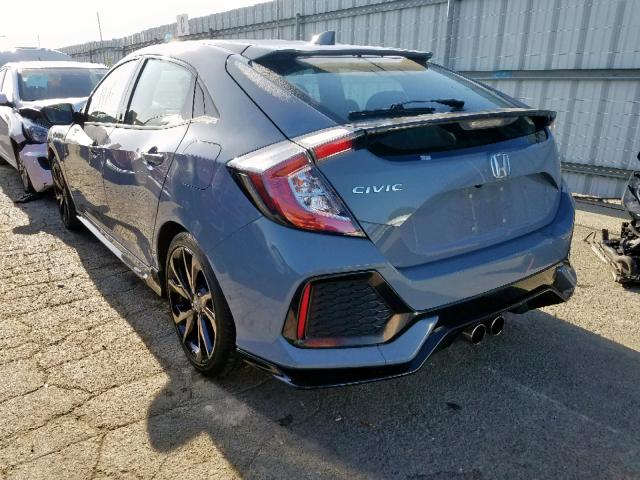 SHHFK7H42HU416714 - 2017 HONDA CIVIC SPOR GRAY photo 3