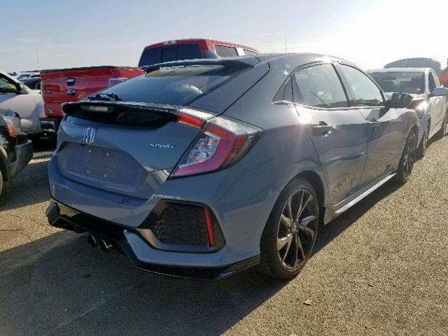 SHHFK7H42HU416714 - 2017 HONDA CIVIC SPOR GRAY photo 4