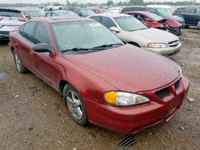 1G2NG52E93C116280 - 2003 PONTIAC GRAND AM S RED photo 1